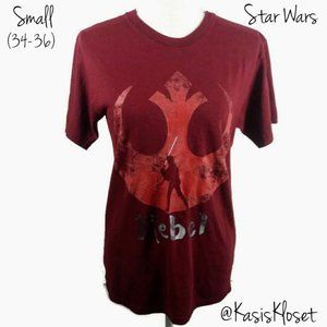 Star Wars Rebel Graphic Tee Mens Small